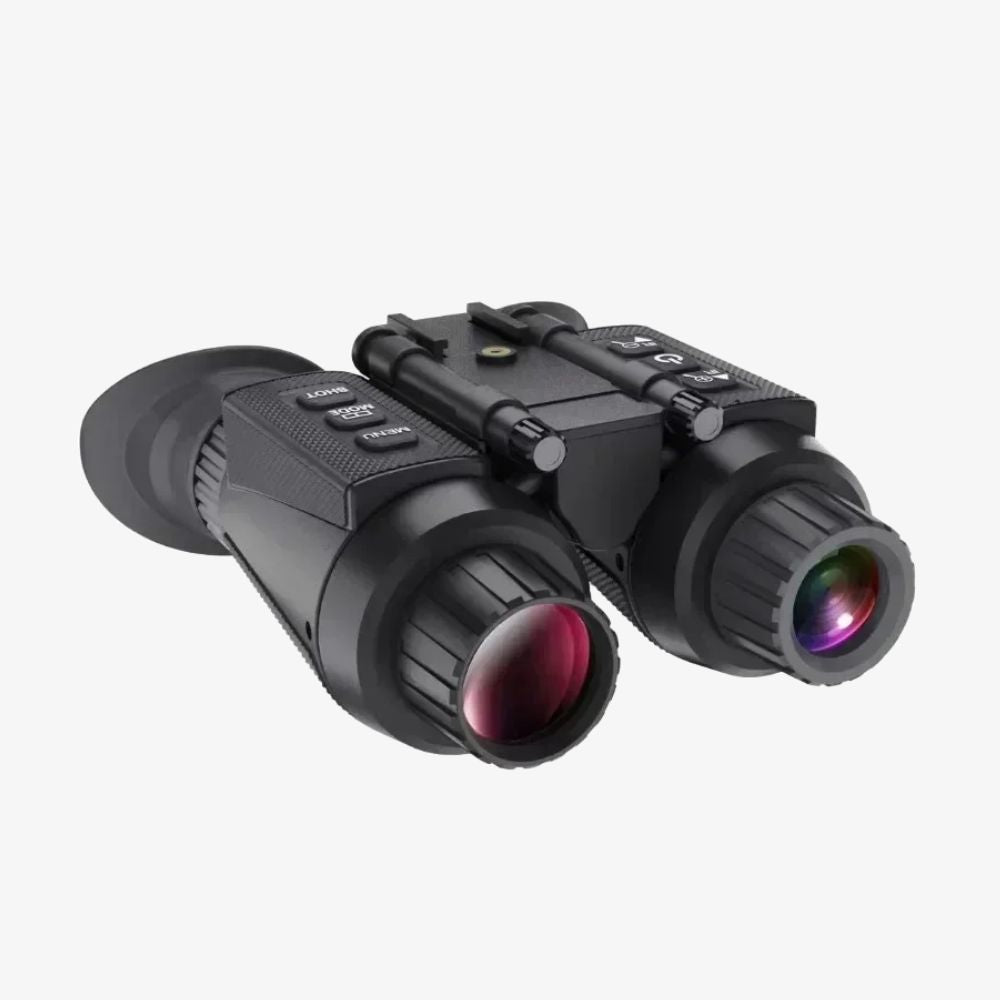 Jumelles Vision Nocturne Serre-Tête 4K, Zoom 8X, 300m, 4 modes de vision