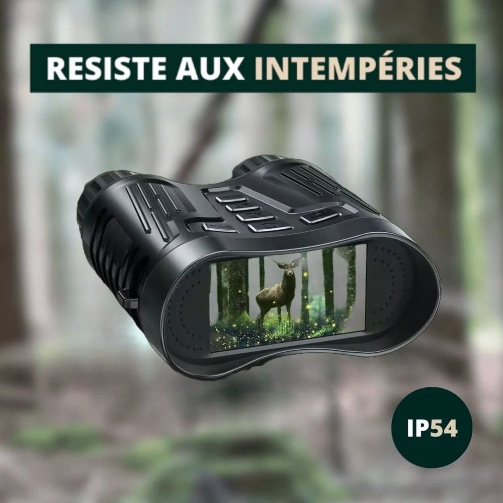 Jumelles vision nocturne 4K avec enregistrement vidéo