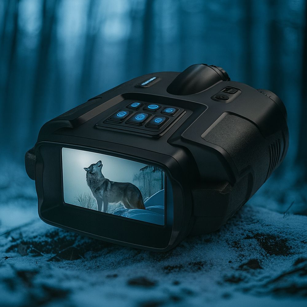 Jumelles vision nocturne 4K et batterie longue durée