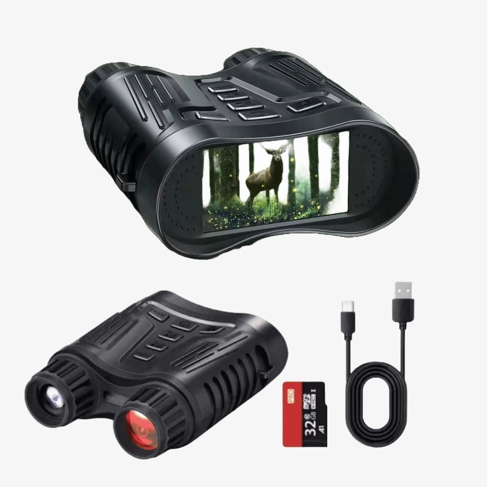 Jumelles vision nocturne 4K avec enregistrement vidéo