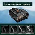 Jumelles Vision Nocturne 4K, Zoom 10X & Batterie Longue Durée