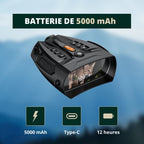 Jumelles Vision Nocturne 4K, Zoom 10X & Batterie Longue Durée