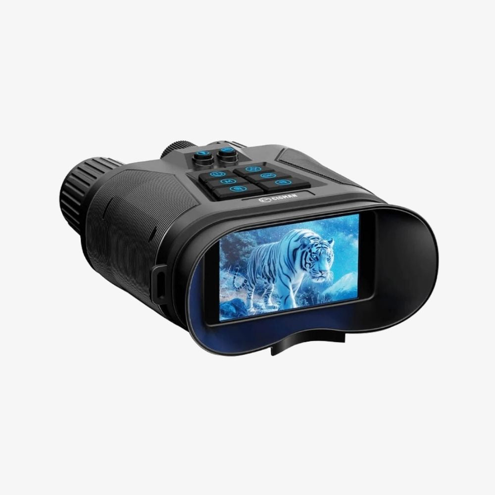 Jumelles Vision Nocturne 4K, Zoom 8X & Batterie Longue Durée, Waterproof