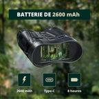 Jumelles vision nocturne 4K avec enregistrement vidéo