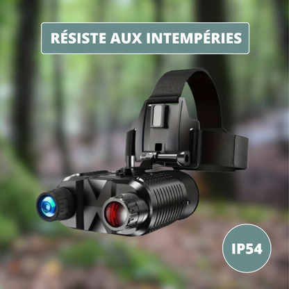 Jumelles Vision Nocturne serre-tête 1080P, Zoom 8X