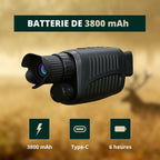 Monoculaire vision nocturne HD avec zoom 5X