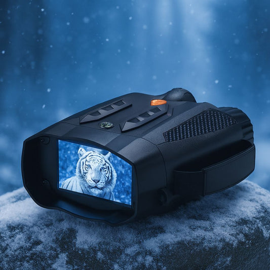 Jumelles Vision Nocturne 4K, Zoom 5X & Batterie Longue